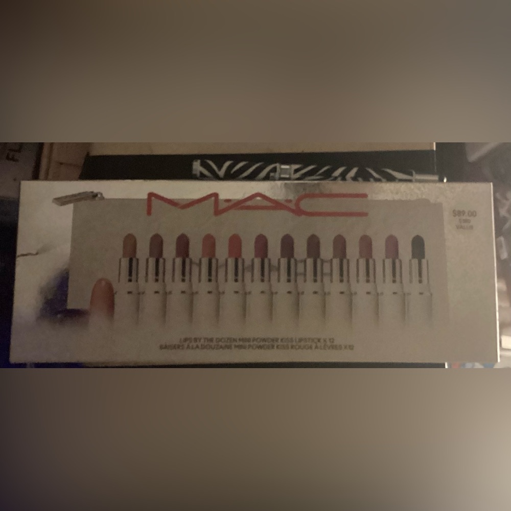 Mac cosmetics lips by the dozen 12 piece mini collection